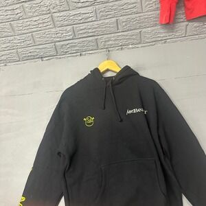 MrBeast Shrek Hoodie Black Small YouTuber Merch Graphic Sweatshirt Pullover